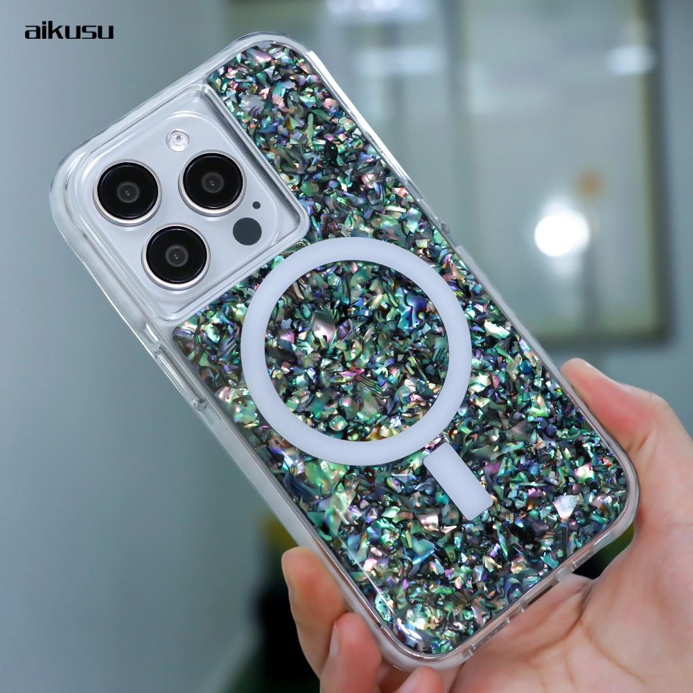 Abalone shell  5M anti shock white mother of pearl phone case mass buying expert aikusu 1