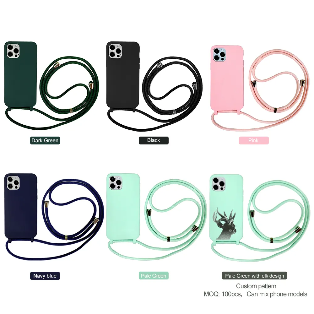 Customize Lanyard Phone Case 10pc Per Style Er Model - - Aikusu 7