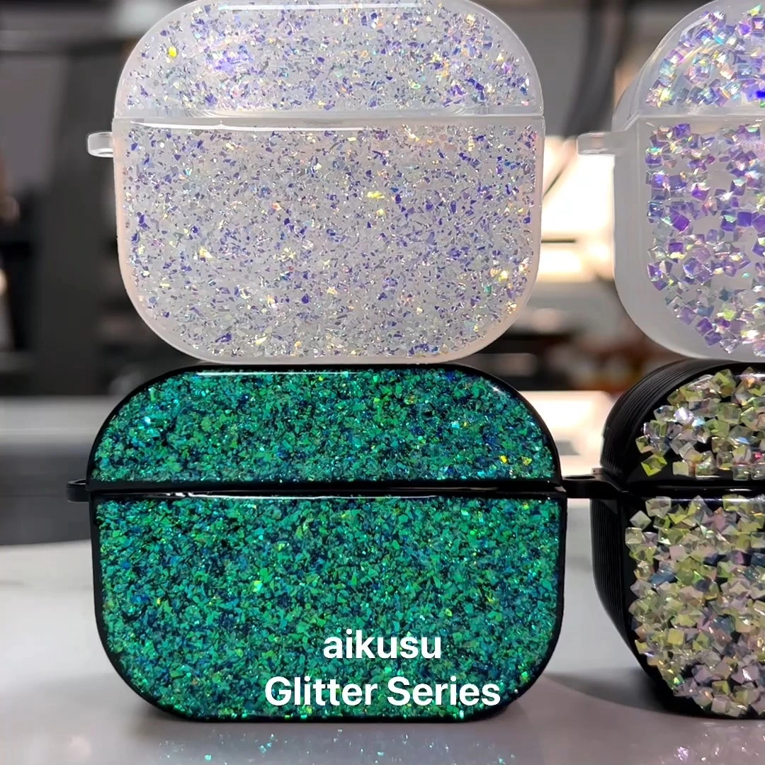 aikusu Glitter Airpod case 1