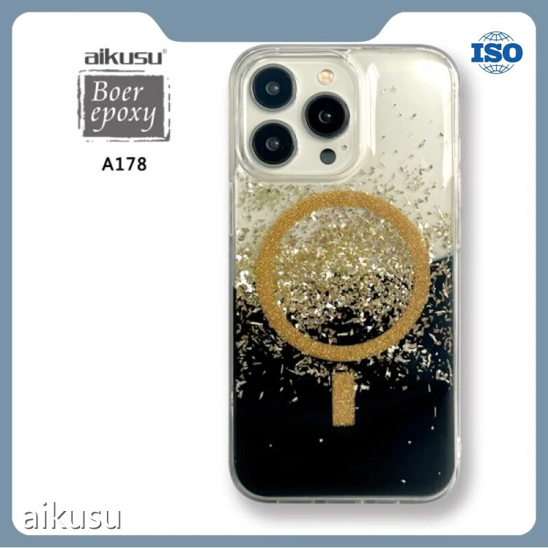 High-Quality Private Label Glitter Phone Case | Aikusu 1