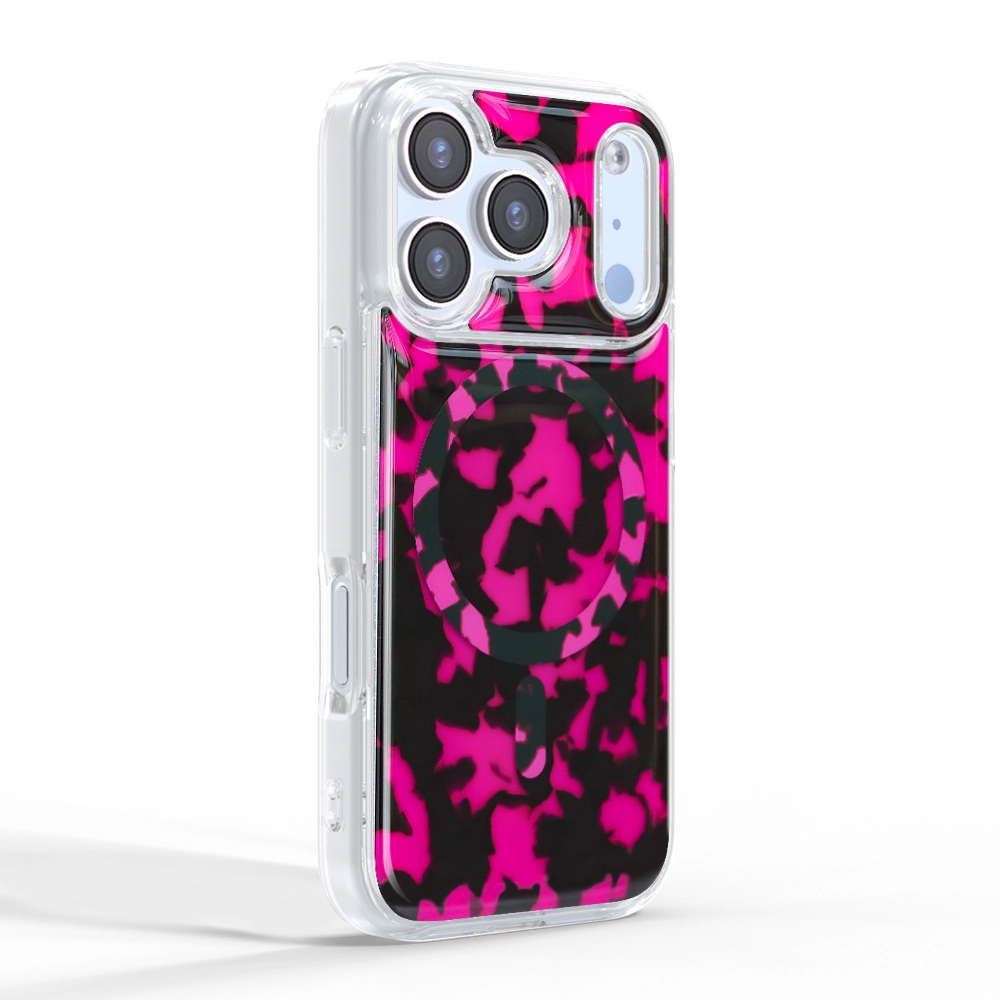 Stylish 1.5M Anti Shock Raspberry Tortoise Shell Phone Case ODM/OEM Factory aikusu-for iphone 17 1