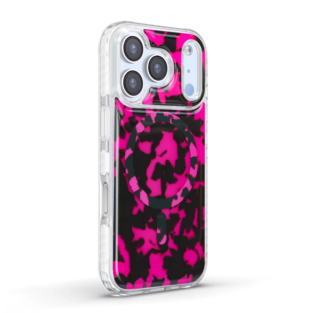 Magnetic 5M Anti Shock Raspberry Tortoise Shell Phone Case Customized Provider aikusu 1