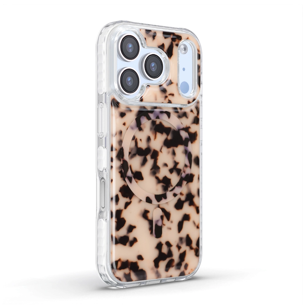5M Anti Shock Blonde Tortoise Shell Phone Case for IPhone 17 Pro Max Bulk Buy Factory aikusu 1