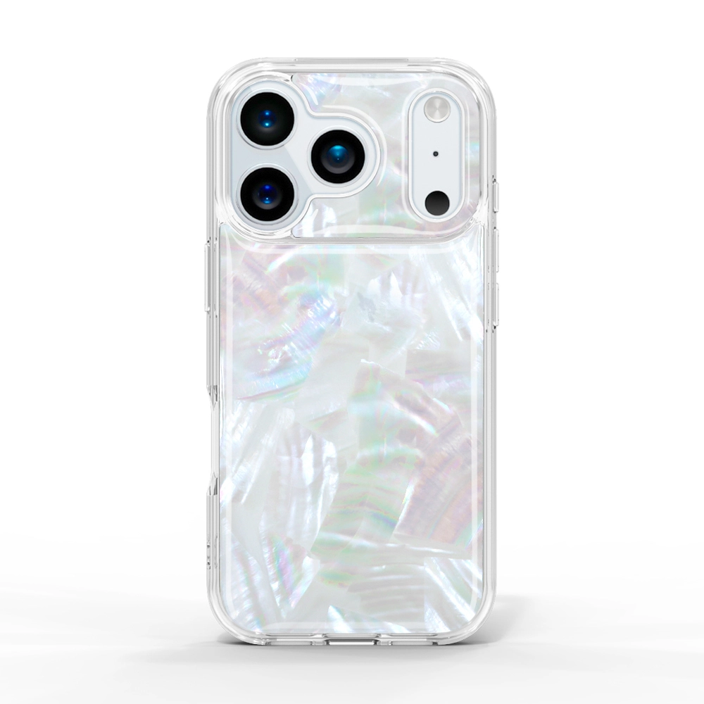 1.5M anti shock mother of pearl phone case with Camera & Bumper Defense leading custom phone case supplier aikusu 1