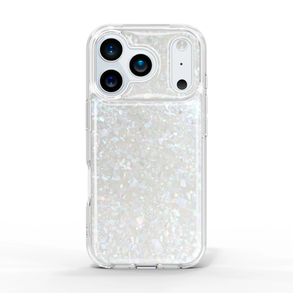 Protective and functional 1.5M anti shock mother of pearl phone case for IPhone 17 Pro Max OEM/ODM supplier aikusu 1
