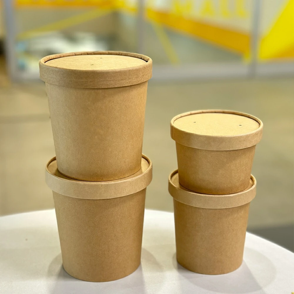 New Ice Cream Cup Paper Lid 2