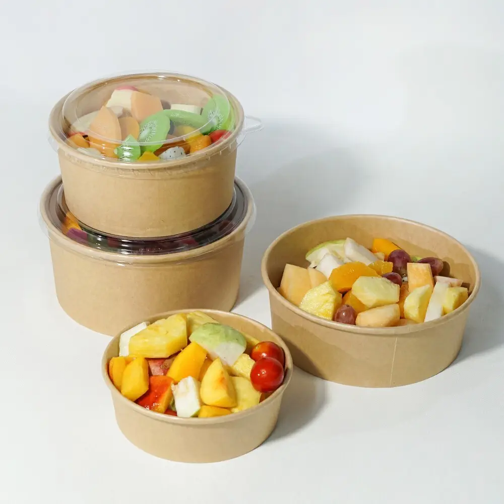 Disposable Bowls for Soup with Lids Factory 1 Piece 8