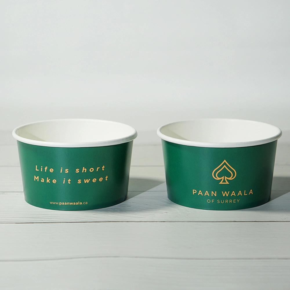 Biodegradable Ice Cream Tubs with Lids PSB519factory 4