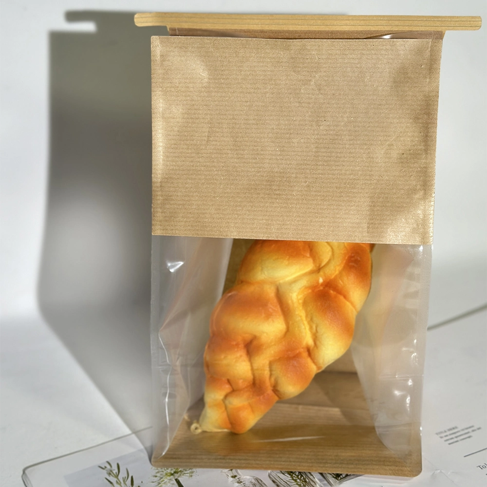 Professional Tin Tie Paper Bags with Window 2