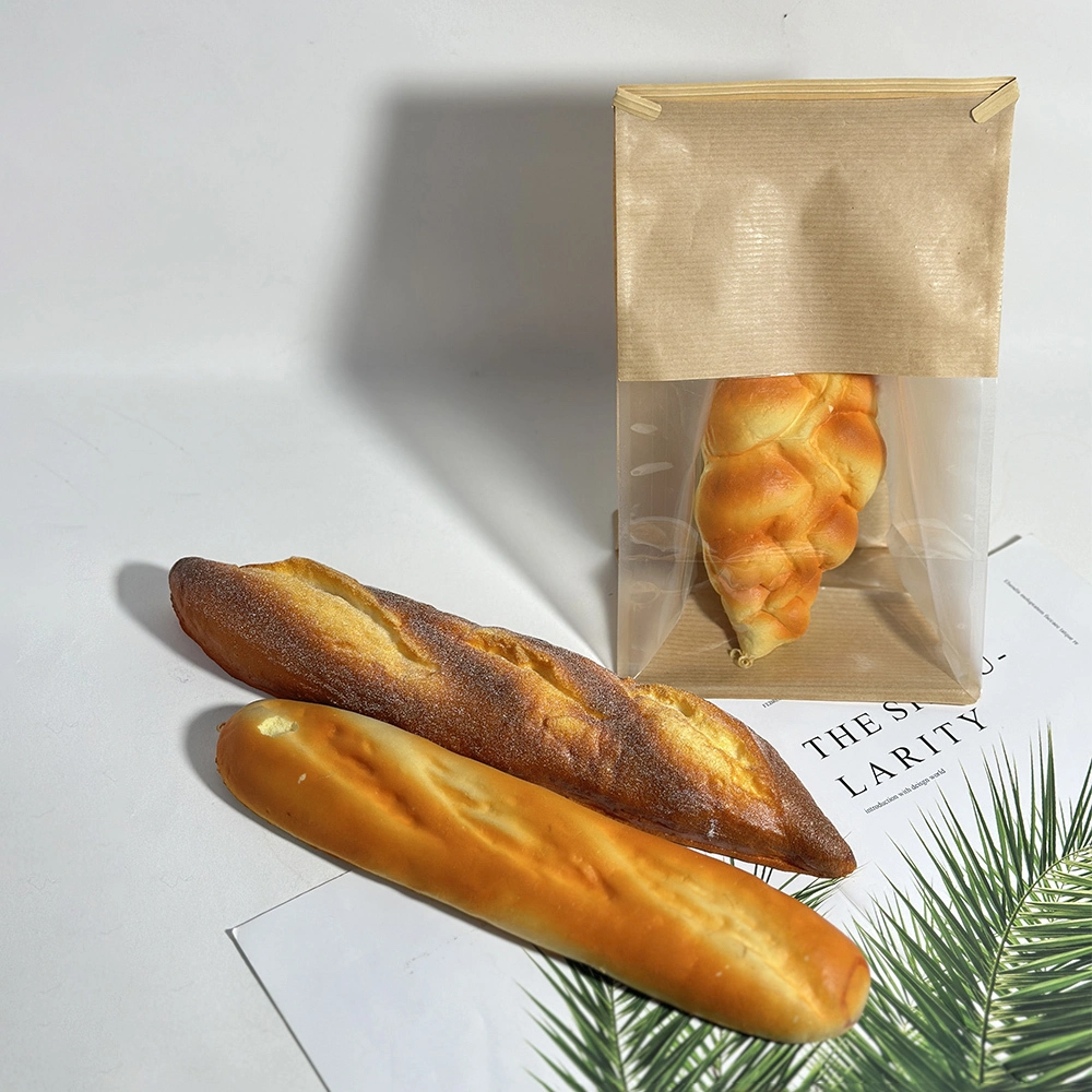Professional Tin Tie Paper Bags with Window 3
