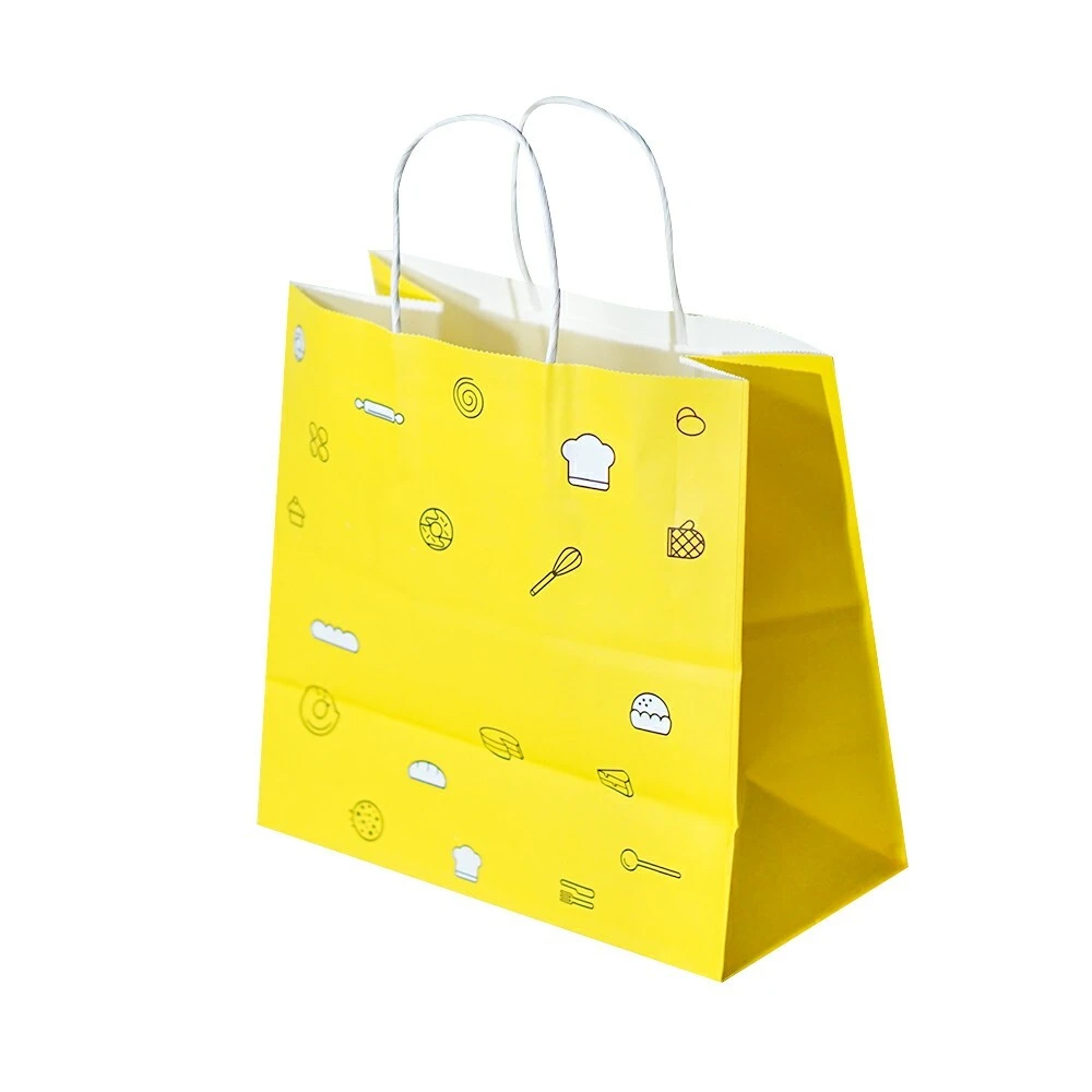 Leabonpack Paper Twist Handle Bags HDC076 Paper Twist Handle BagsFactory 2