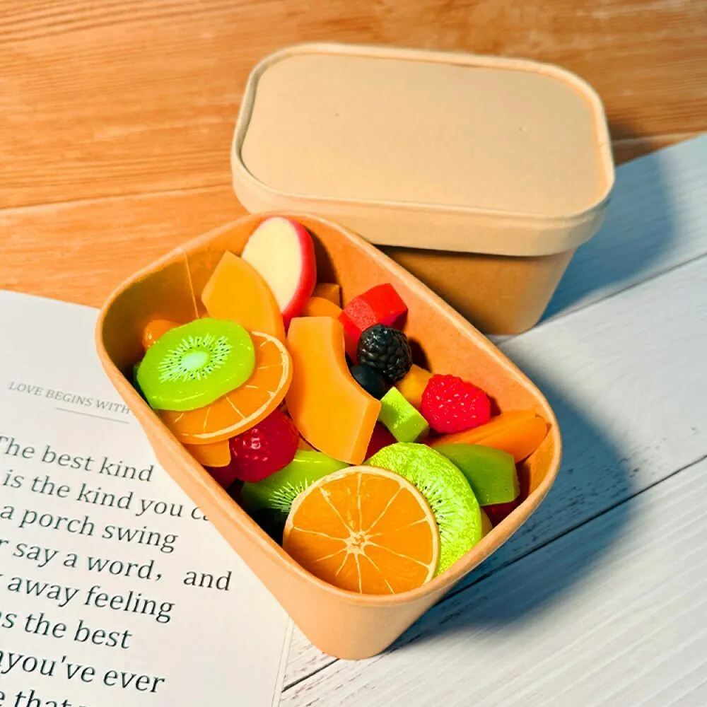 Custom Made Kraft Takeout Box Price List 4