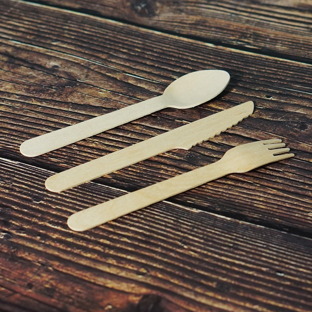 Wood Spoons in Bulk 1 Piece - - Leabonpack 3