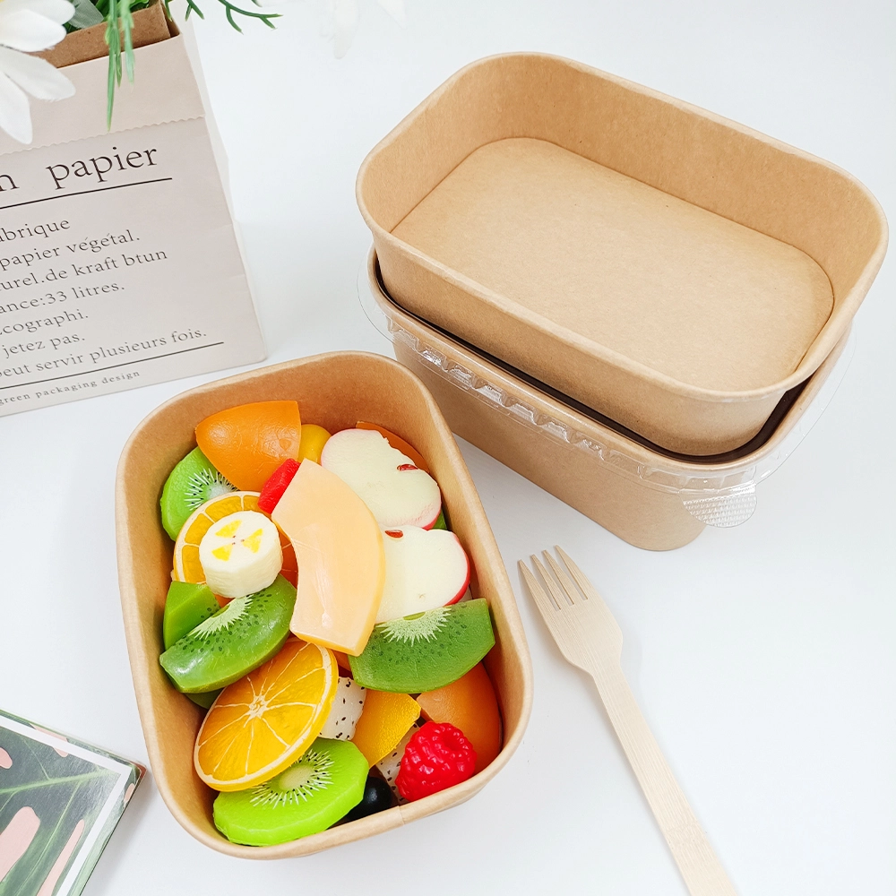 Kraft Bowls with Lids OEM/ODM 1 PieceFactory 5