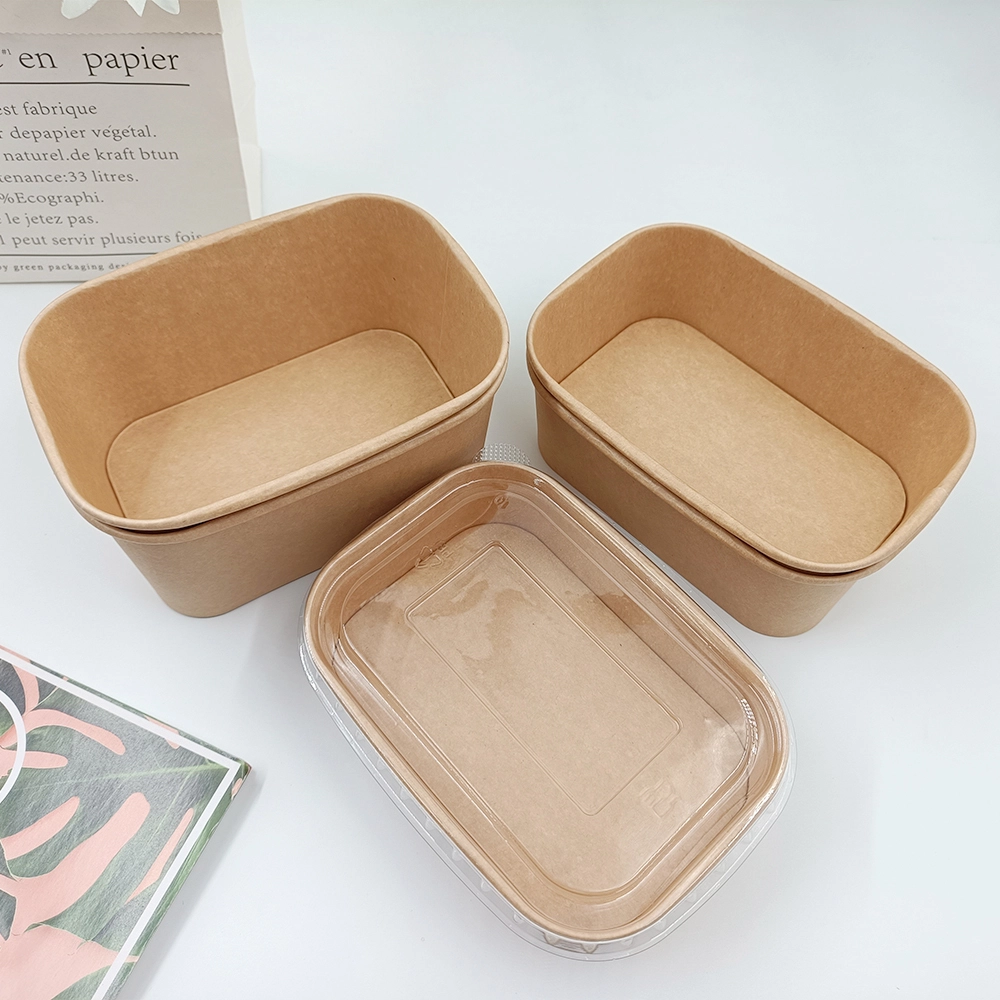 Kraft Bowls with Lids OEM/ODM 1 PieceFactory 4