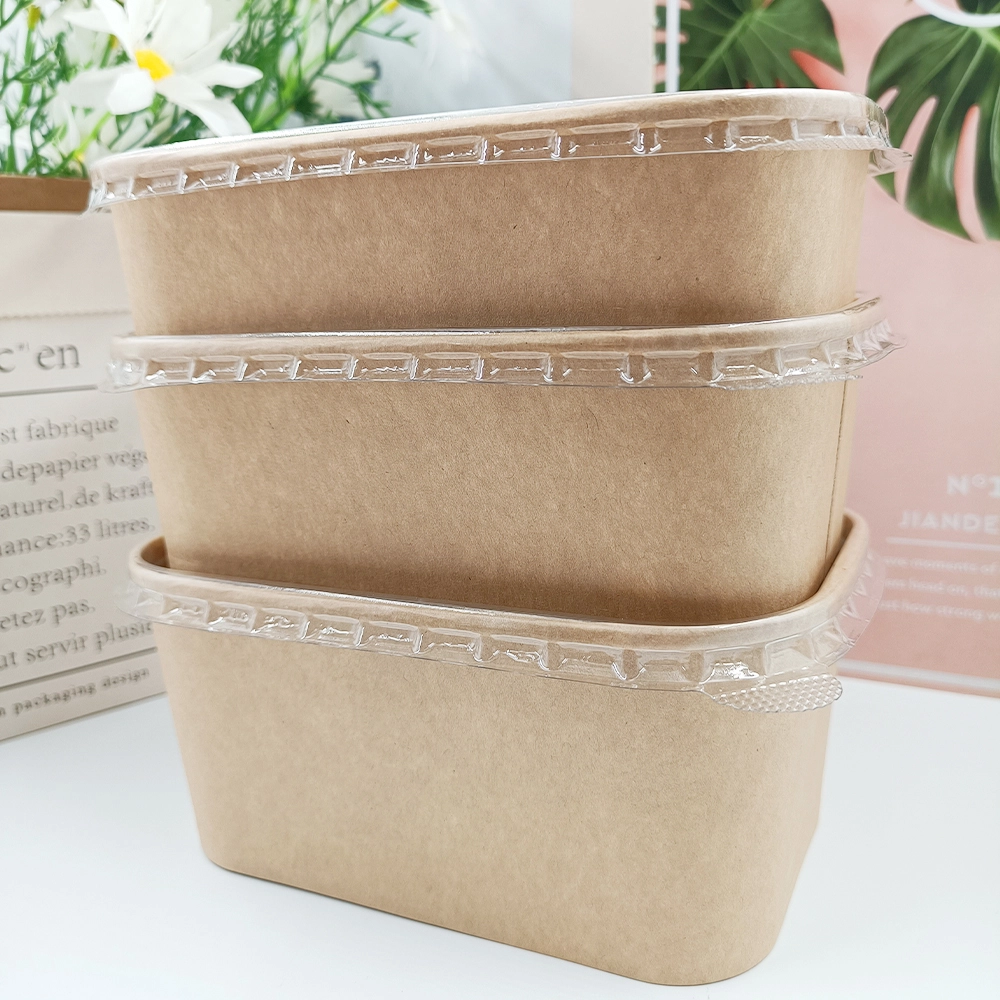 Kraft Bowls with Lids OEM/ODM 1 PieceFactory 3