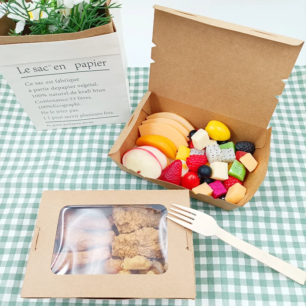 Take Out Boxes Bulk 1 Piece - - Leabonpack 2