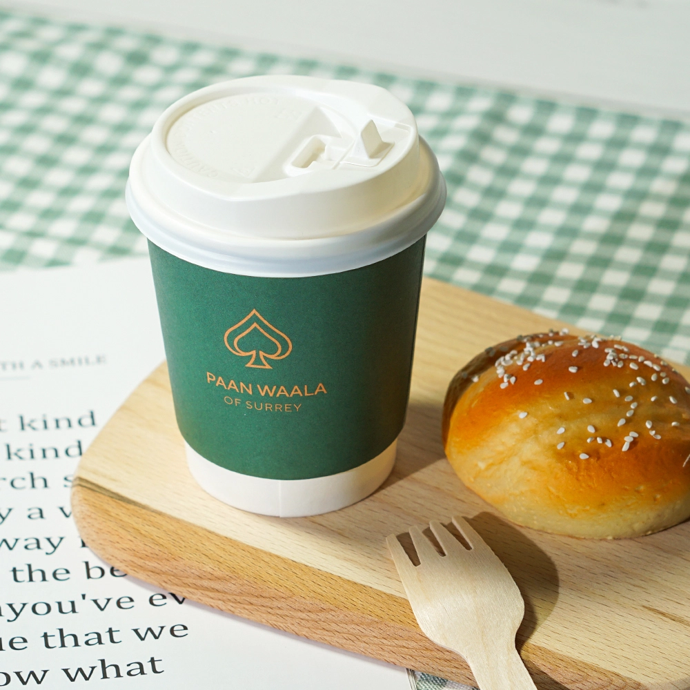 Leabonpack Paper Coffee Cups and Lids 1 PieceSuppliers 3