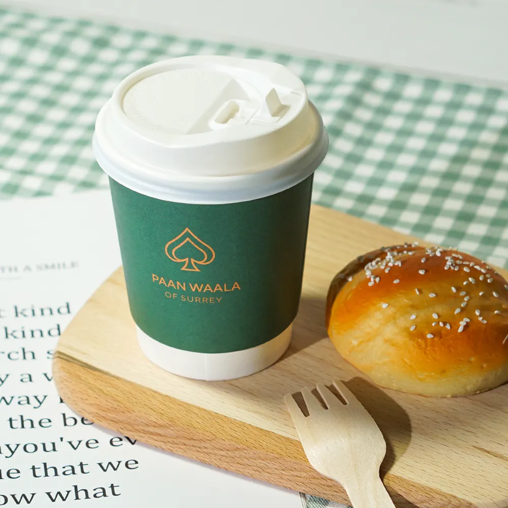 Leabonpack Paper Coffee Cups and Lids 1 PieceSuppliers 3