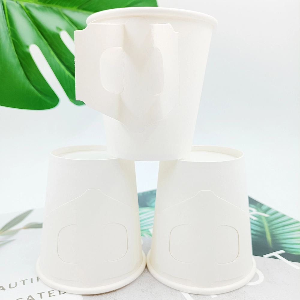 Leabonpack Paper Hot Cups with Handles OEM/ODM Paper Hot Cups with HandlesCompany 4