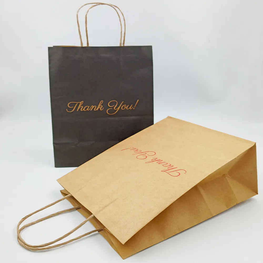 White Twist Handle Paper Bags HDC076Company 2