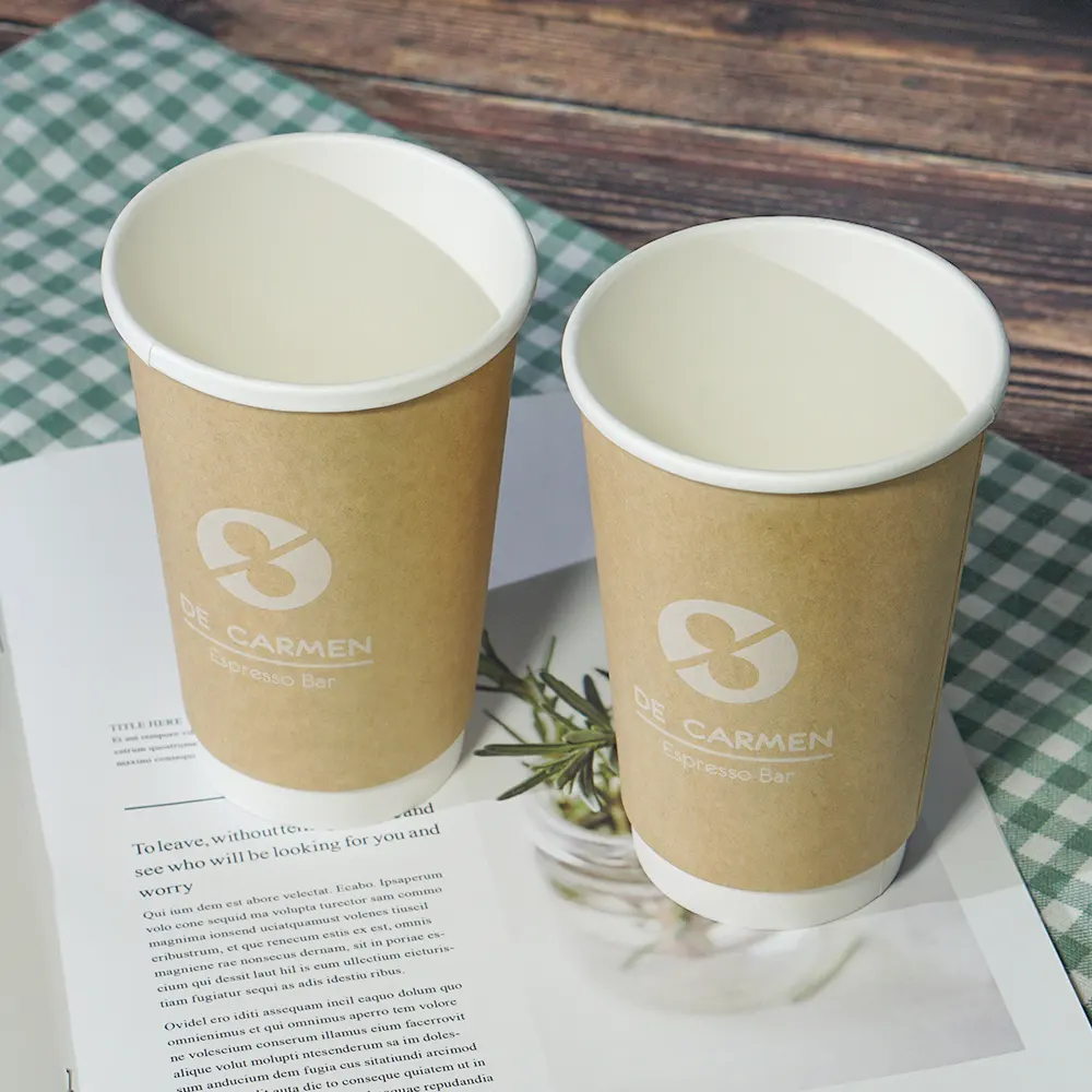 Double Layer Paper Cup OEM/ODM - - Leabonpack 3