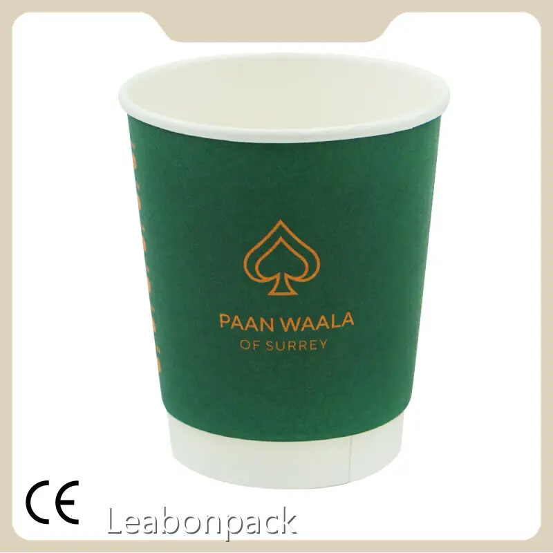 Leabonpack Paper Coffee Cups and Lids 1 PieceSuppliers 1