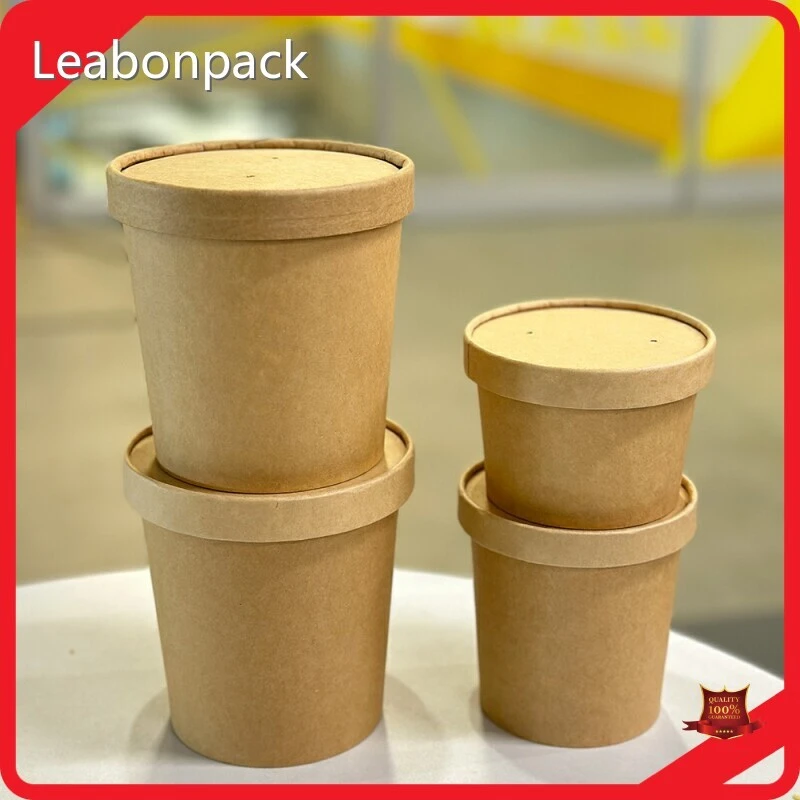 New Ice Cream Cup Paper Lid 1