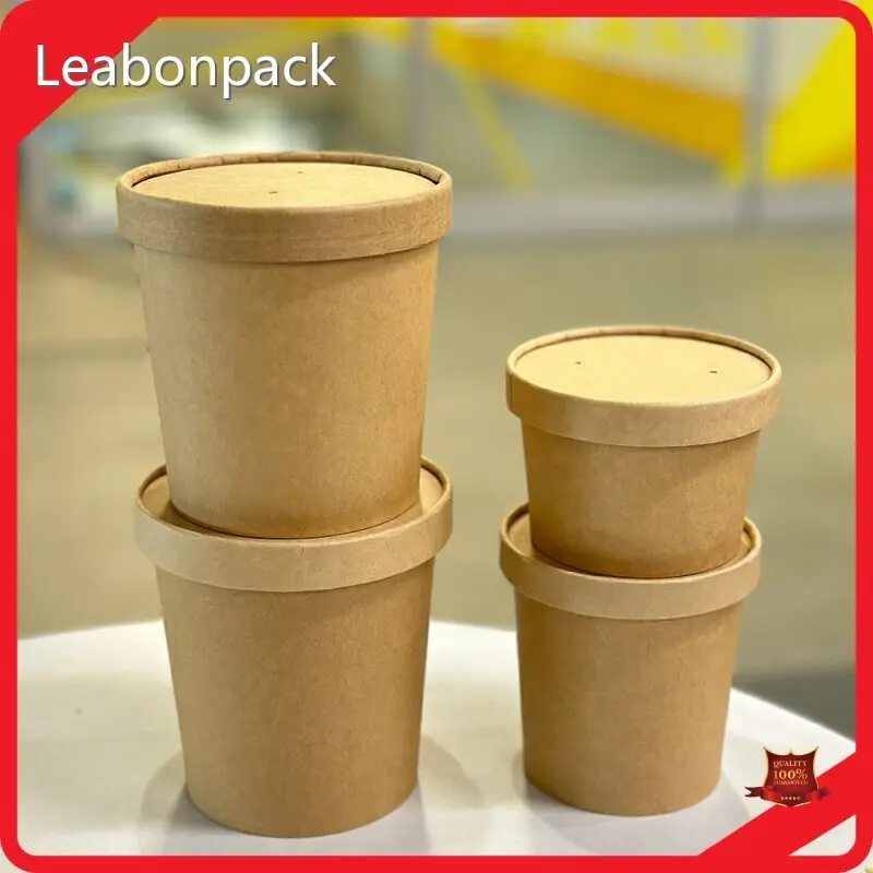 New Ice Cream Cup Paper Lid 1