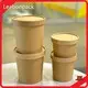 New Ice Cream Cup Paper Lid 1