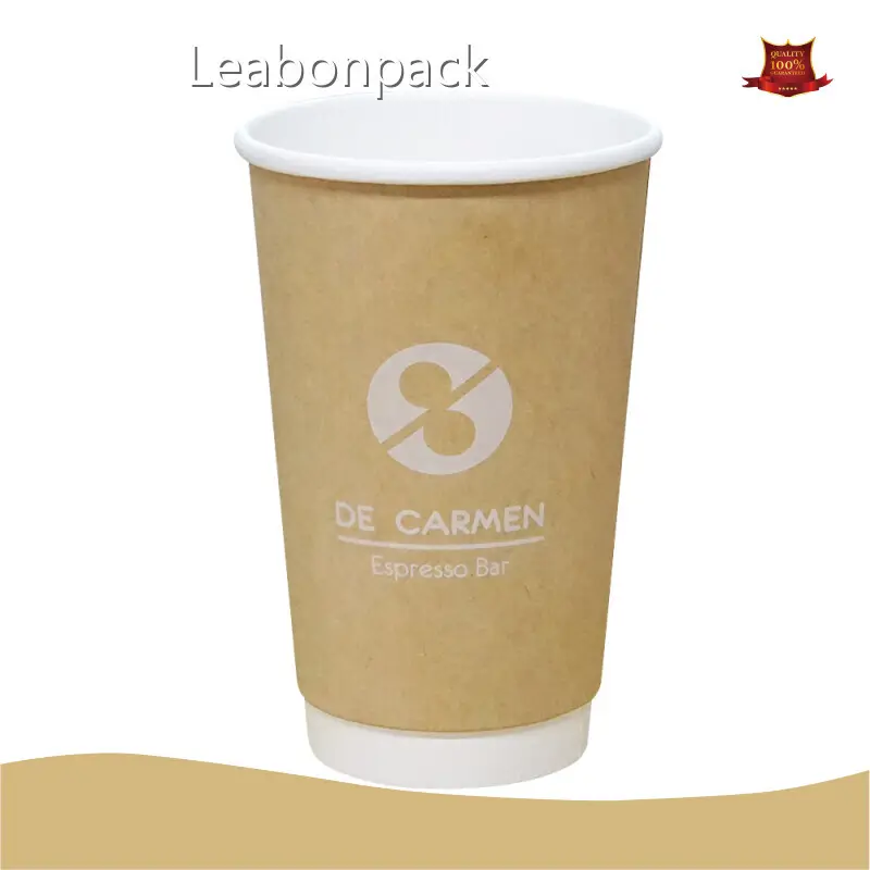 Double Layer Paper Cup OEM/ODM - - Leabonpack 1