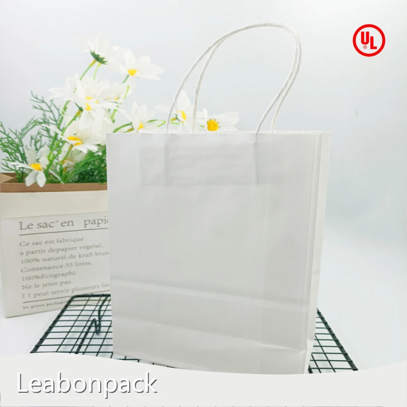 Leabonpack Paper Food Bag HDC076 Paper Food BagFactory 1
