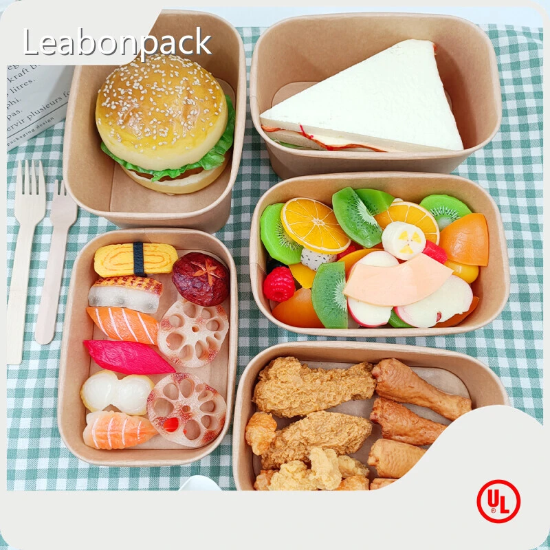 Food Paper Box Packaging 1 Piece - - Leabonpack 1