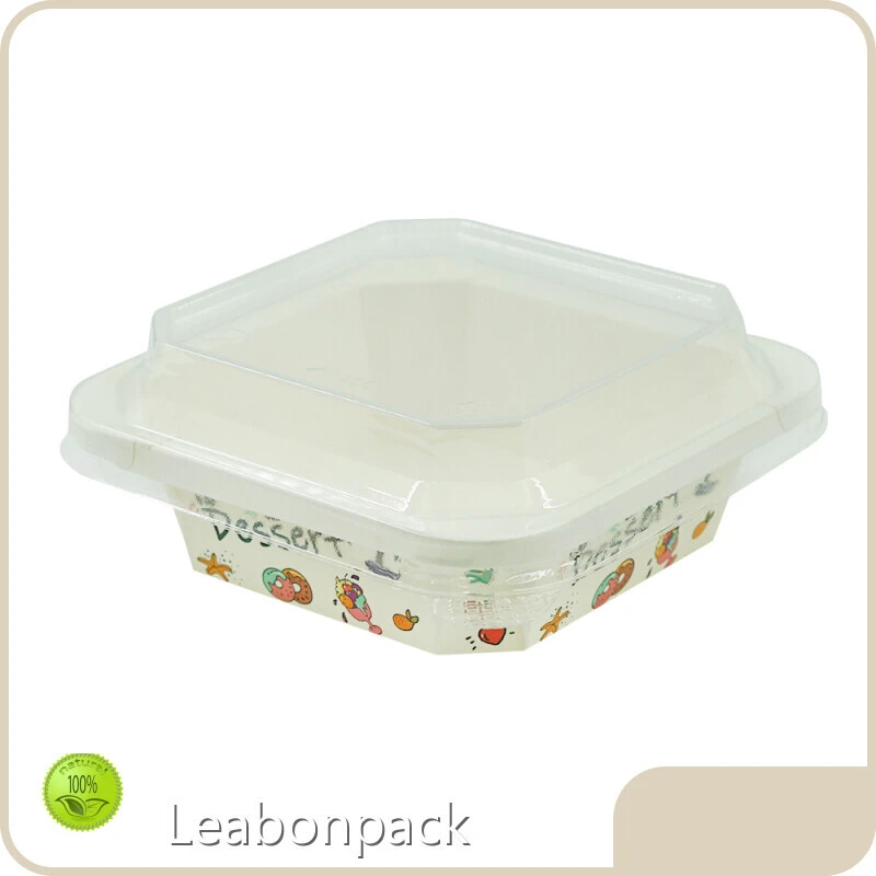 Paper Salad Bowls with Lids 1 PieceFactory 1