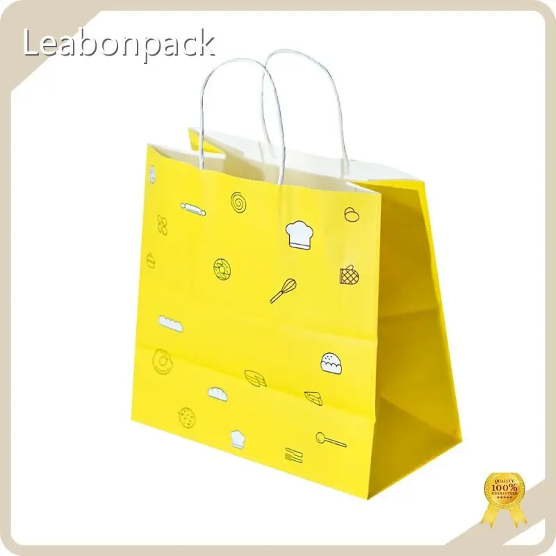 Custom Restaurant Paper Bags Supply 1 Piece 1