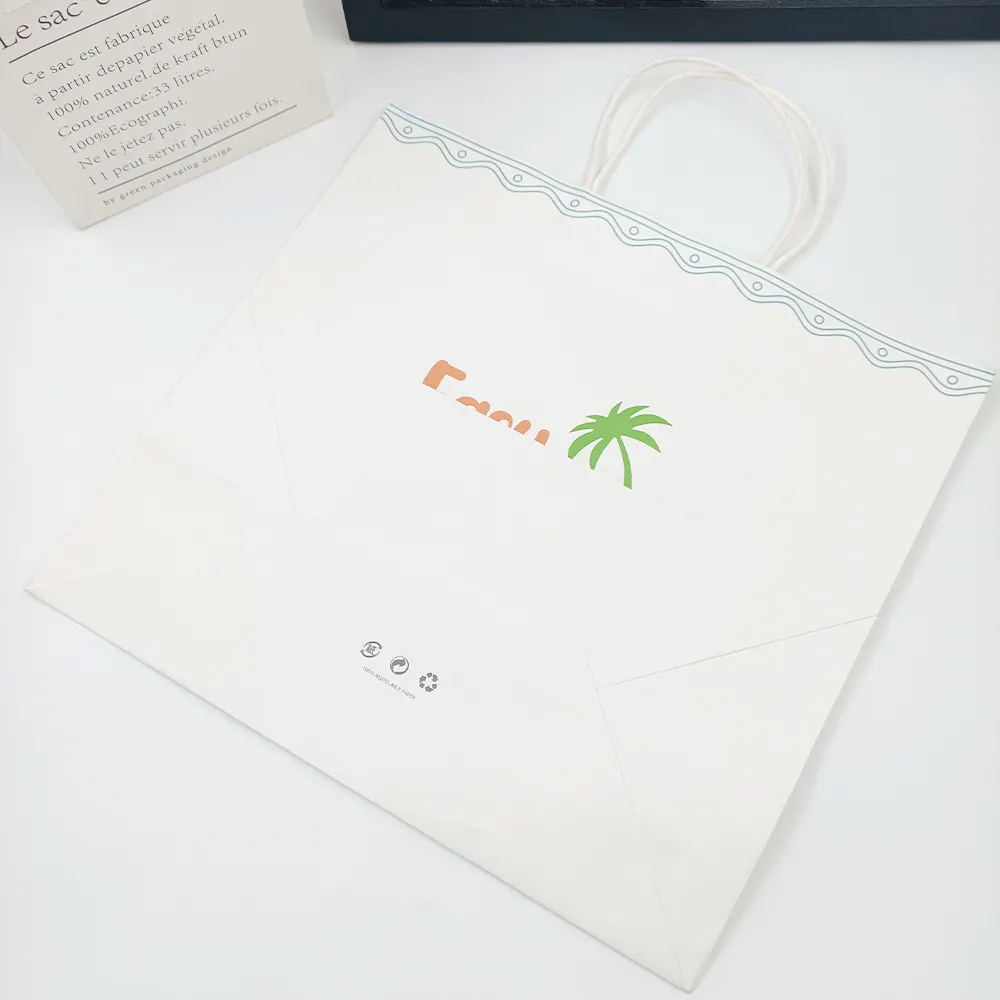 Twist Handle Carrier Bags 1 Piece - - Leabonpack 4