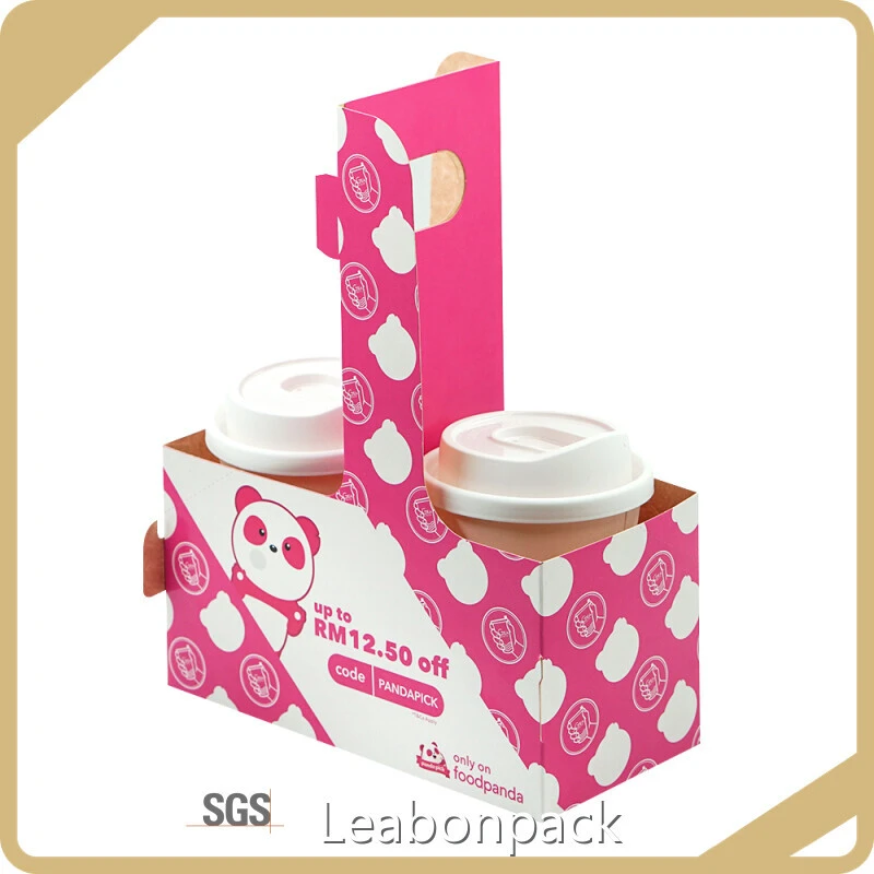 Leabonpack Cardboard Cup Tray CHT001 Cardboard Cup Trayprice 1