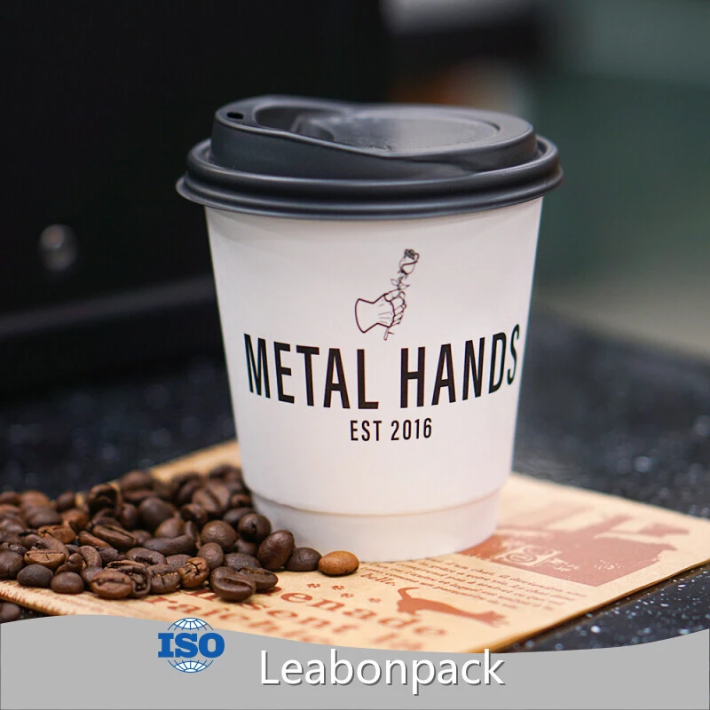 Custom Made Disposable Double Wall Coffee Cups Disposable Double Wall Coffee Cups Company 1