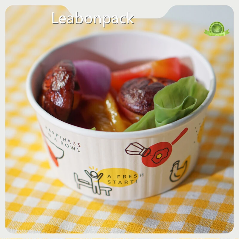 Newheavy Duty Paper Soup Bowls OEM/ODM SA014 1