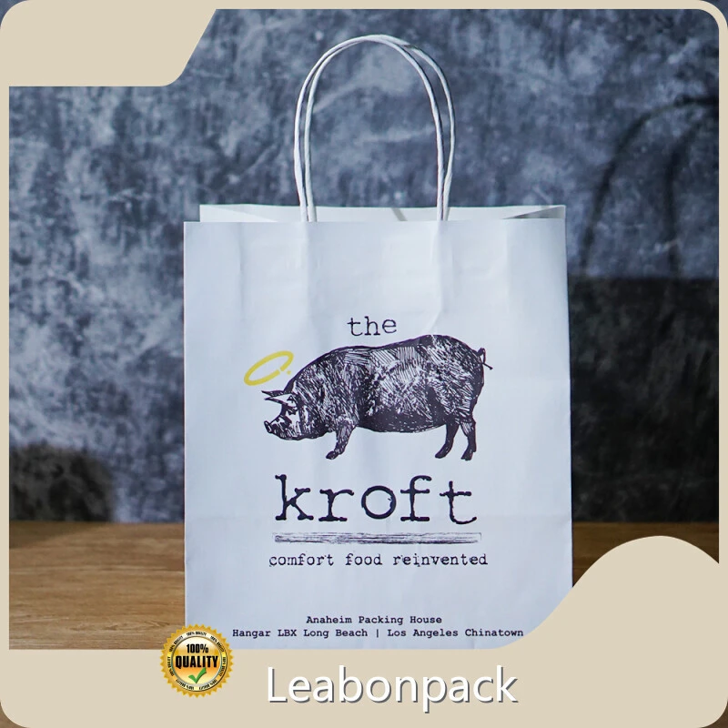Latest White Twist Handle Bags Manufacturers 1