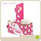 Paper Cup Holder Tray 1 Piece by Leabonpack 1