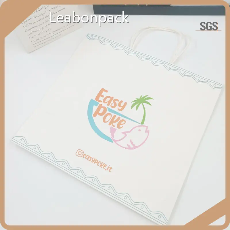 Twist Handle Carrier Bags 1 Piece - - Leabonpack 1