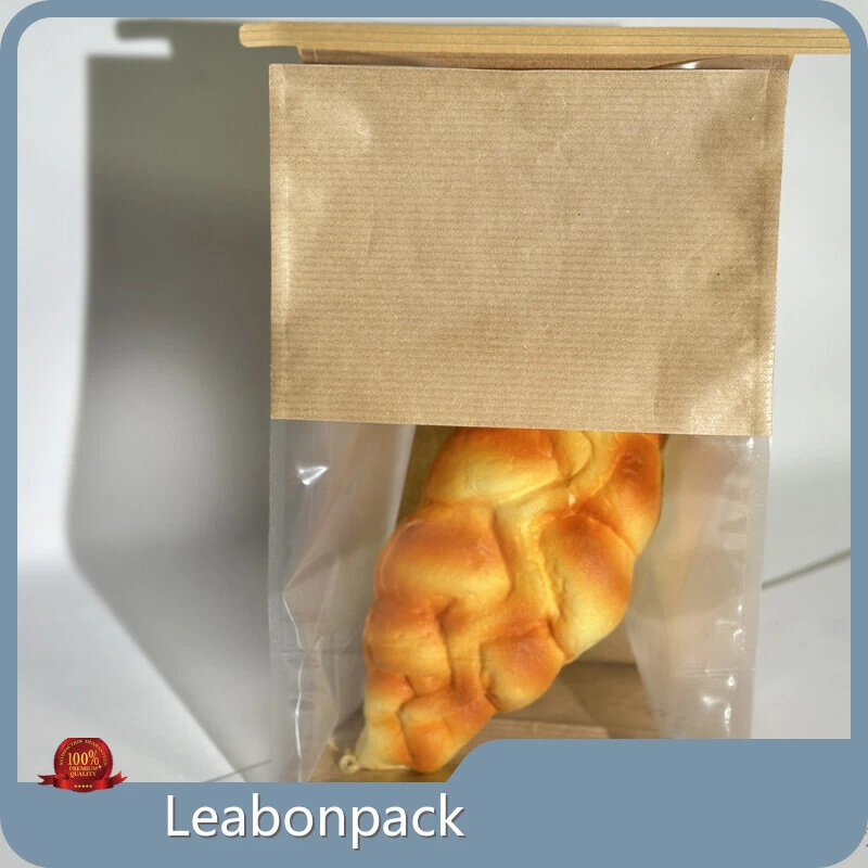 Professional Tin Tie Paper Bags with Window 1
