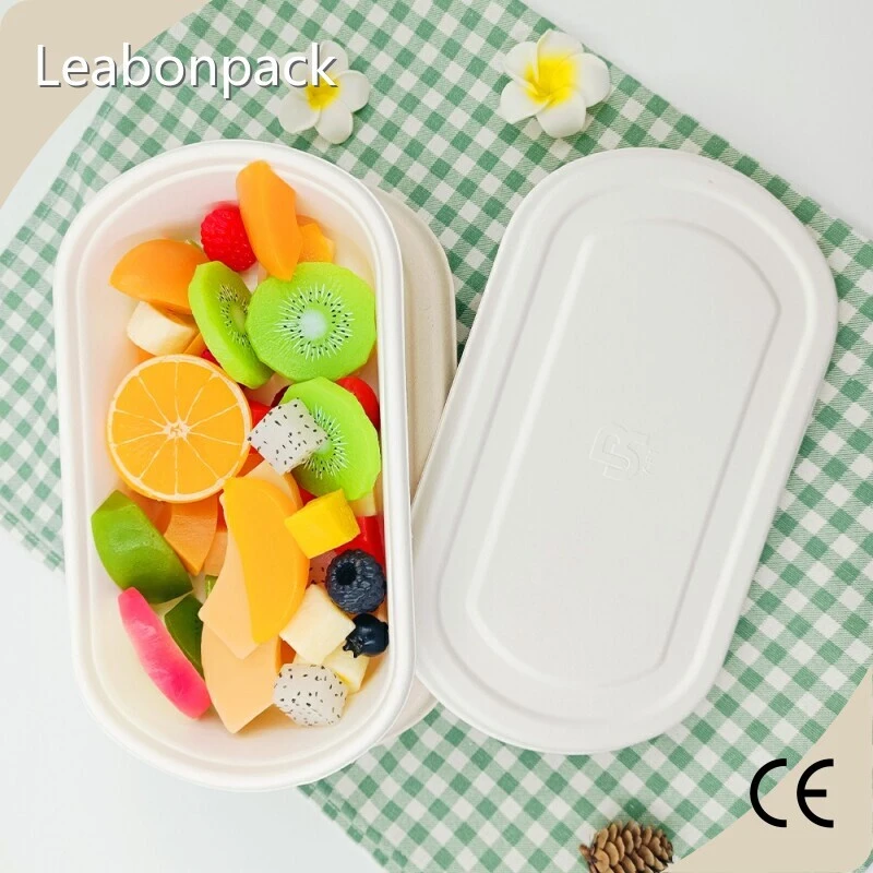 Leabonpack Bagasse Takeaway Boxes OEM/ODMcost 1