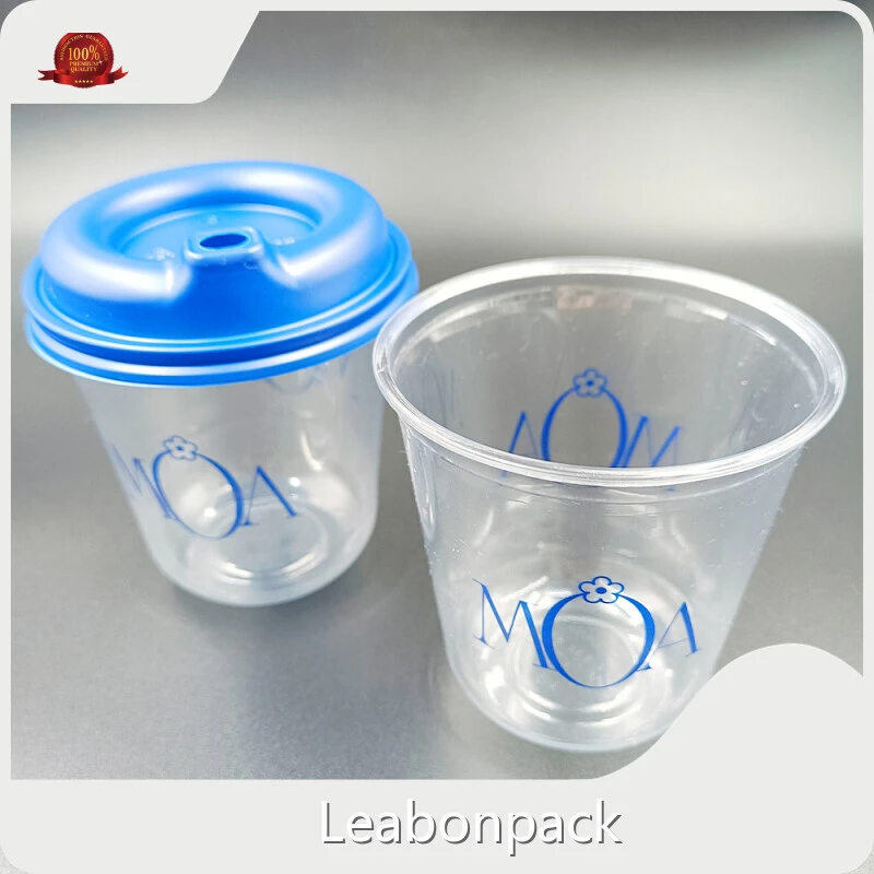 Leabonpack Pp Cup with Lid PLC012 Pp Cup with LidSupply 1
