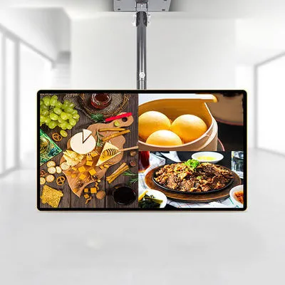 Hochhelles, zum Fenster ausgerichtetes Display, einseitig, doppelseitig, ultradünn, 43 49 55 LCD-Werbedisplay 1