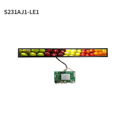 23 Inch LCD Panel Module Ultra Wide Thin Panel S23AJ1-LE1 1920x158 500nits LVDS TFT Bar LCD 1