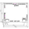 Carte principale LCD 1920x1080, contrôleur de publicité 2K, lecteur multimédia USB avec sortie LVDS T10-USB 2