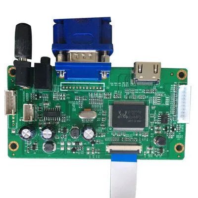 Carte de pilote d'affichage LCD 2K 1920x1080 VGA DVI HDMI DP Type C vers EDP LVDS Mipi V BY ONE pour panneau LCD 2K 1