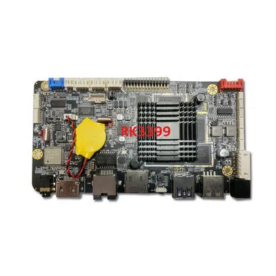 Драйвер Android, материнская плата ЖК-телевизора RK3399, Android 8,1, процессор LVDS EDP HDMI 2,0 ГГц до 1920x1200 1